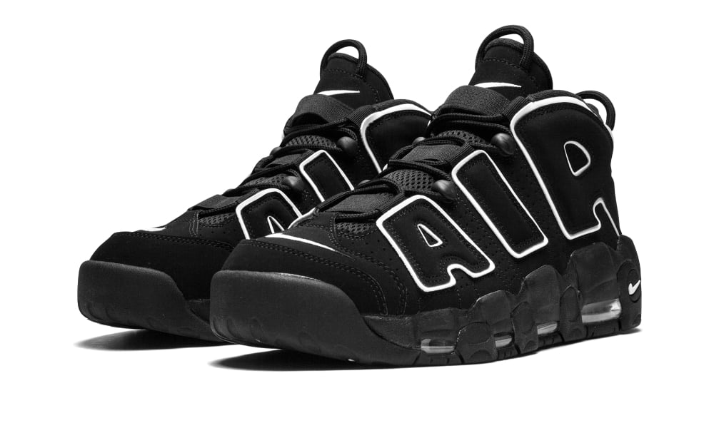 Air More Uptempo Black White 2016